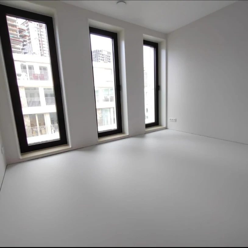 Detail van een naadloze Marmerstone Quartz vloer met natuursteen-uitstraling