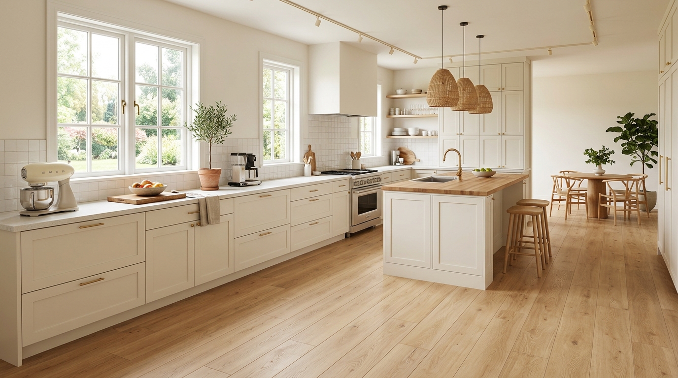 Compact en modern — Licht eiken