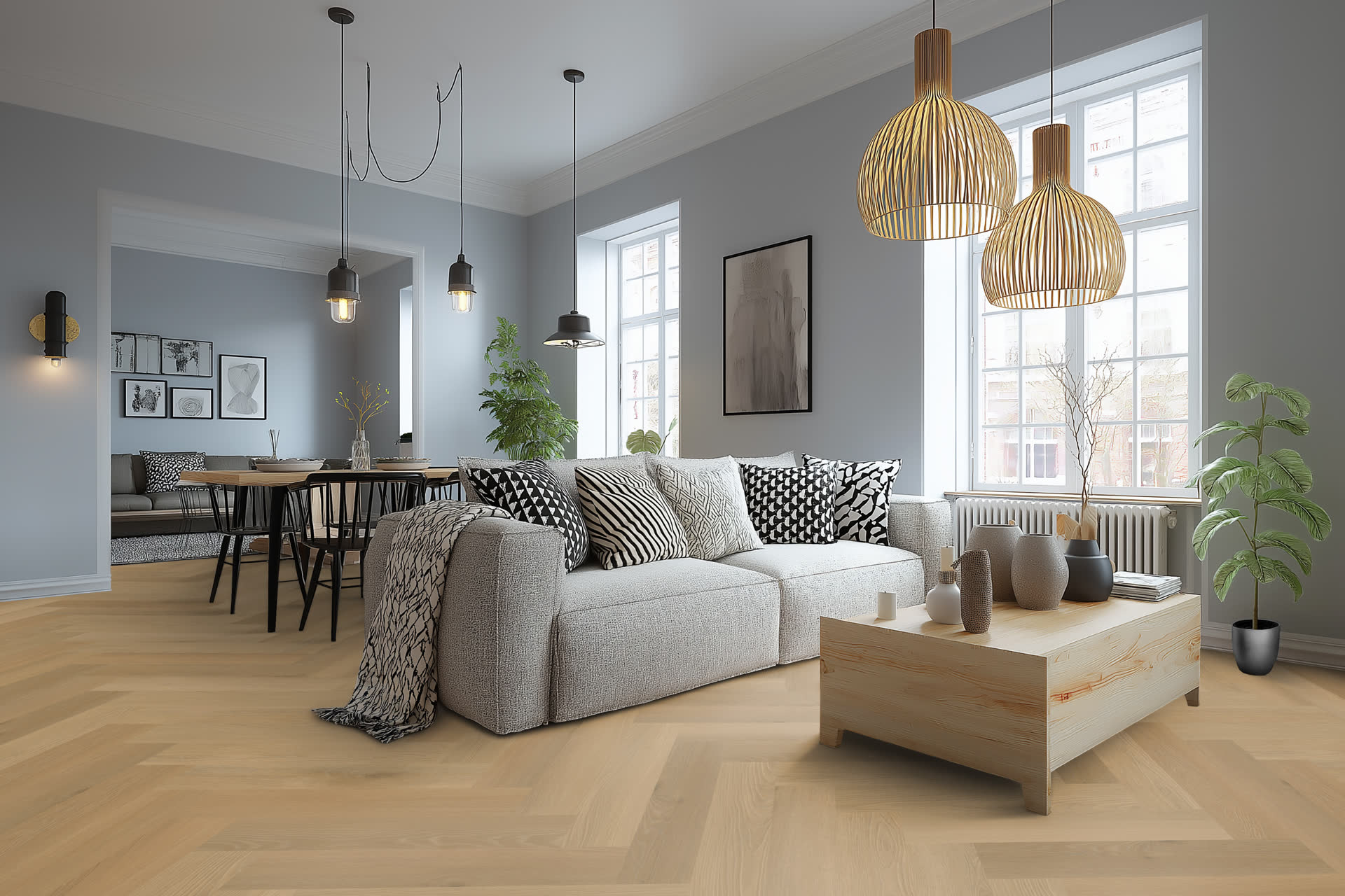 Borgo visgraat XL 32 | Rigid Click — Belakos
