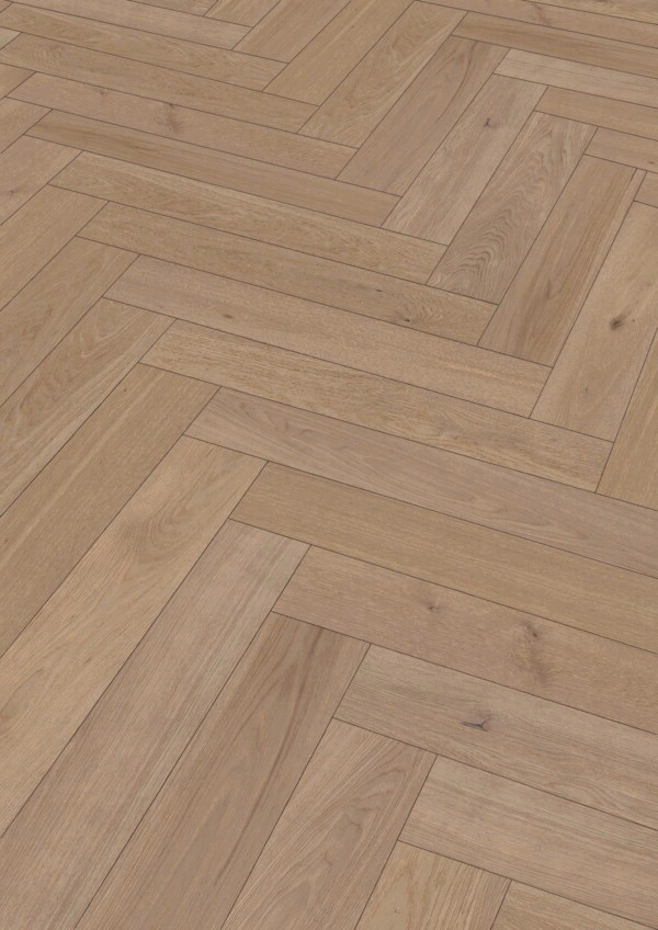 Floer Hybride Hout Visgraat – Greige Eiken — Floer
