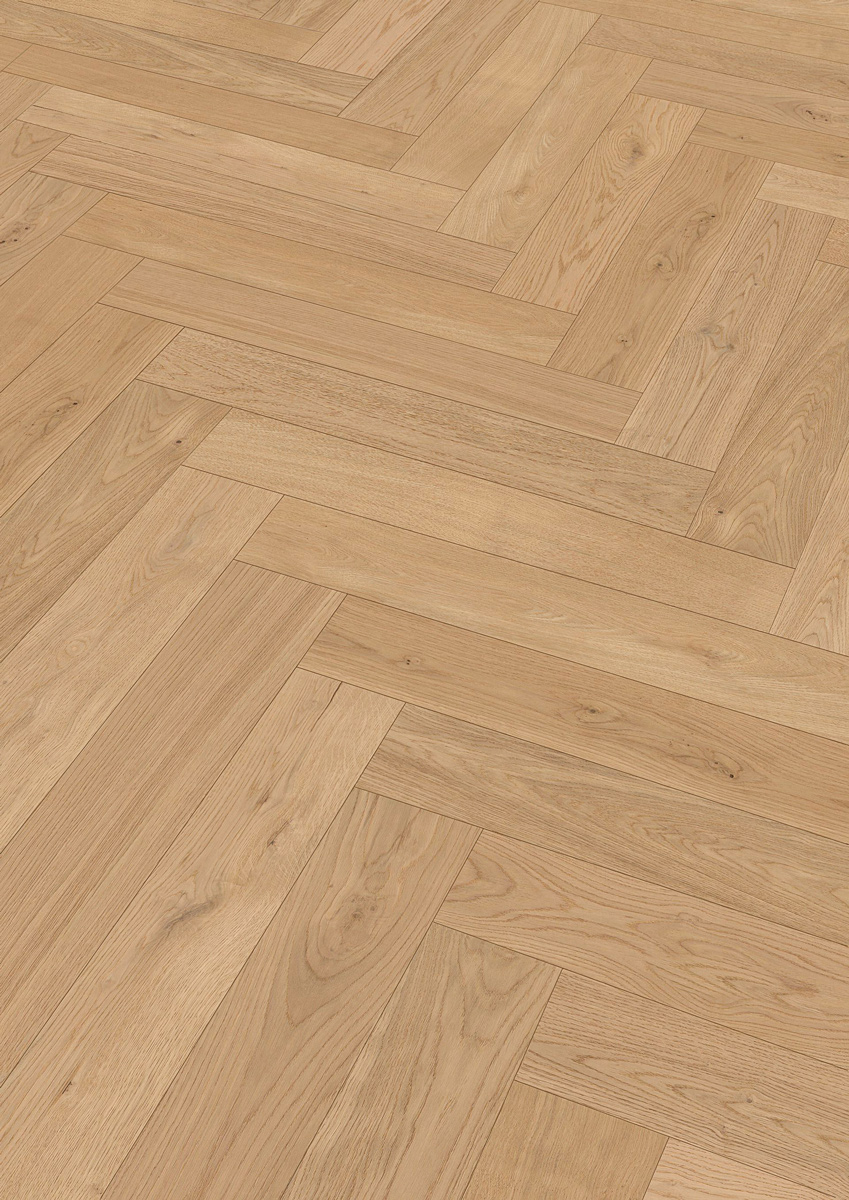 Floer Hybride Hout Visgraat – Puur Eiken — Floer