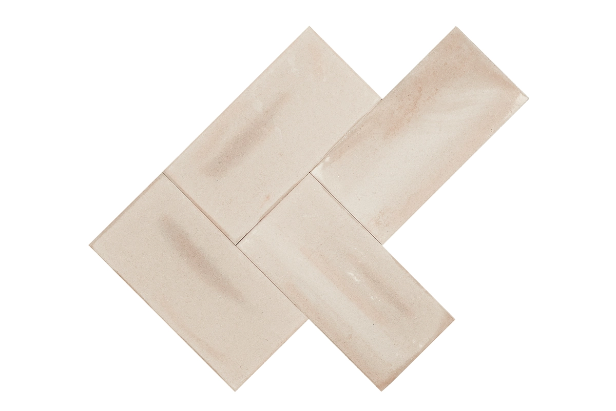 Floer Terracotta Beige Tegel – Visgraat Robuust Machinaal — Floer