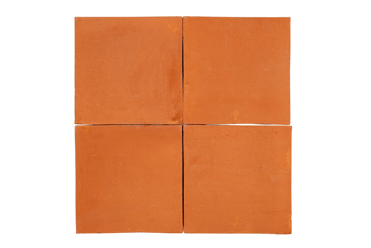 Floer Terracotta Roja Tegel – Vierkant Small Handgemaakt — Floer