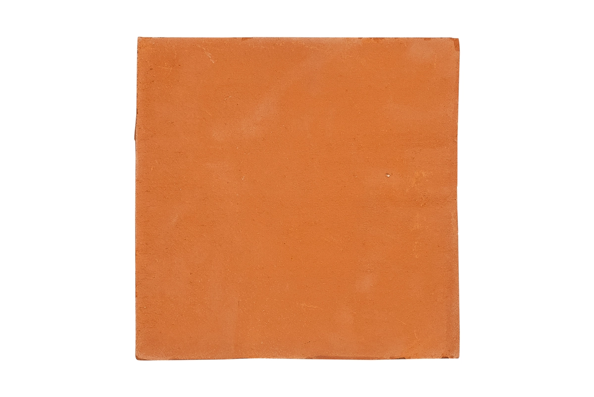 Floer Terracotta Roja Tegel – Vierkant XL Handgemaakt — Floer