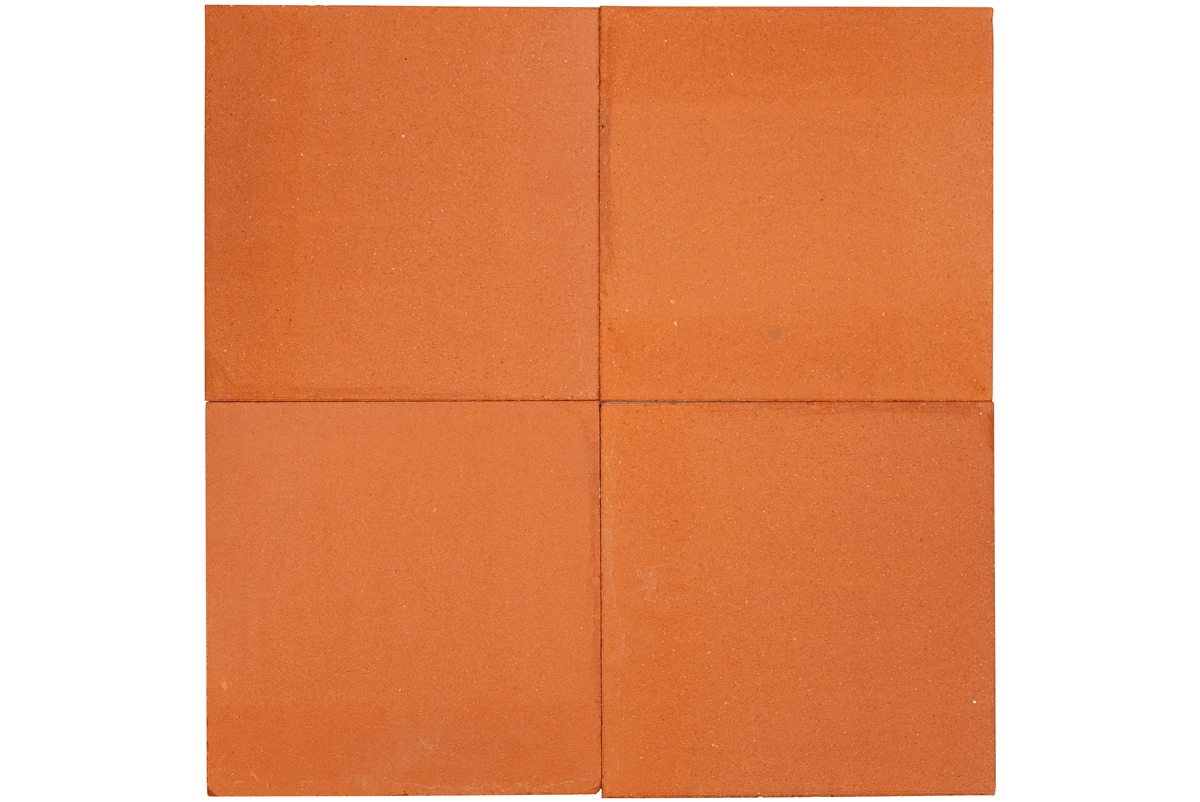 Floer Terracotta Roja Tegel – Vierkant XL Machinaal — Floer