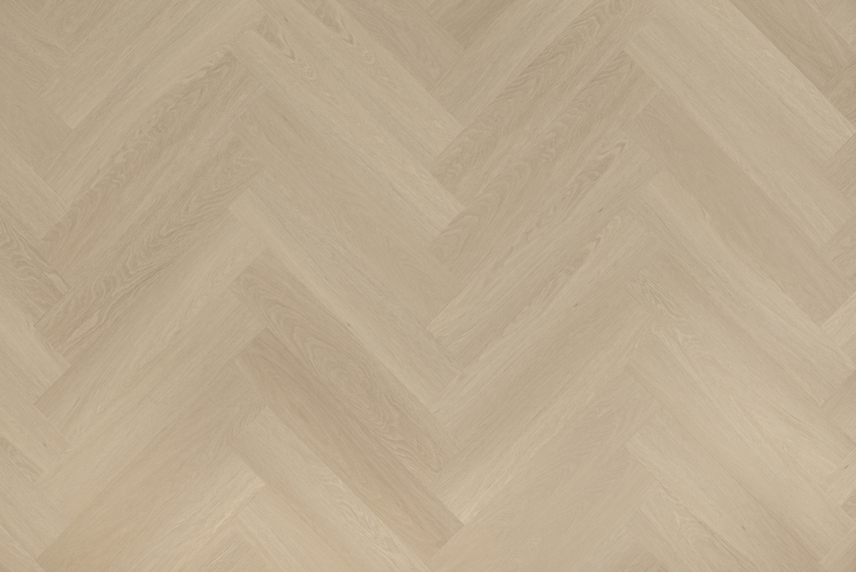 Floer Visgraat Click PVC – Beige Eiken — Floer