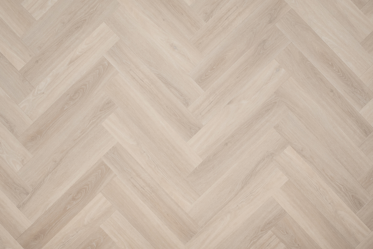 Floer Visgraat Click PVC – Puur Eiken — Floer
