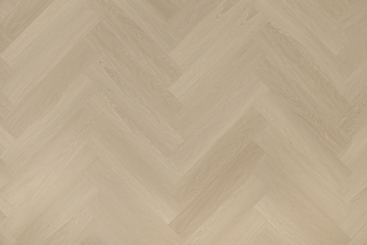 Floer Visgraat PVC – Beige Eiken — Floer