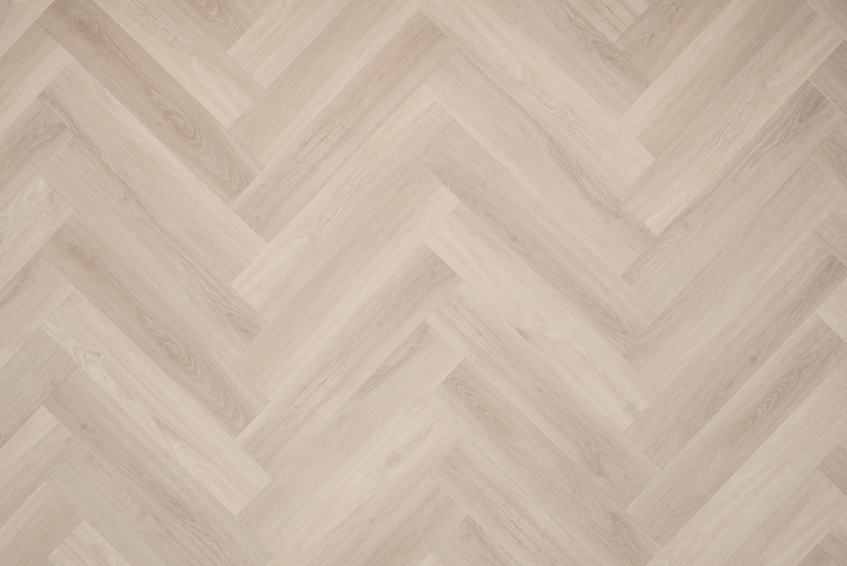 Floer Visgraat PVC – Puur Eiken — Floer